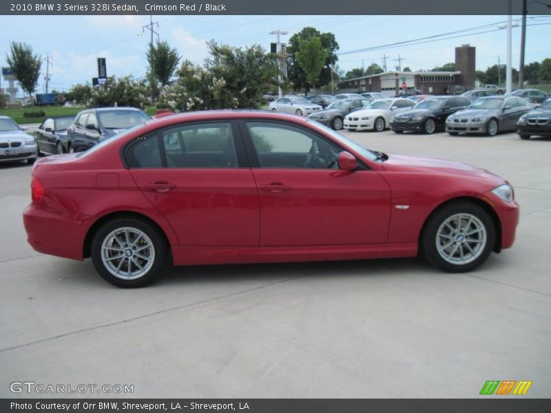 Crimson Red / Black 2010 BMW 3 Series 328i Sedan