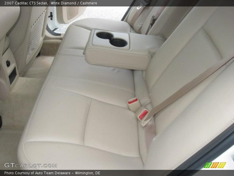 White Diamond / Cashmere 2007 Cadillac CTS Sedan