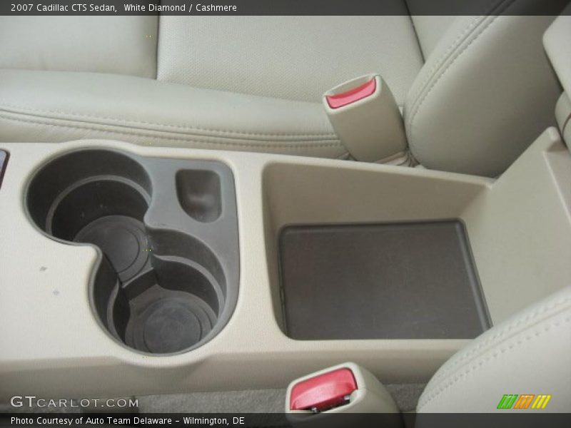 White Diamond / Cashmere 2007 Cadillac CTS Sedan