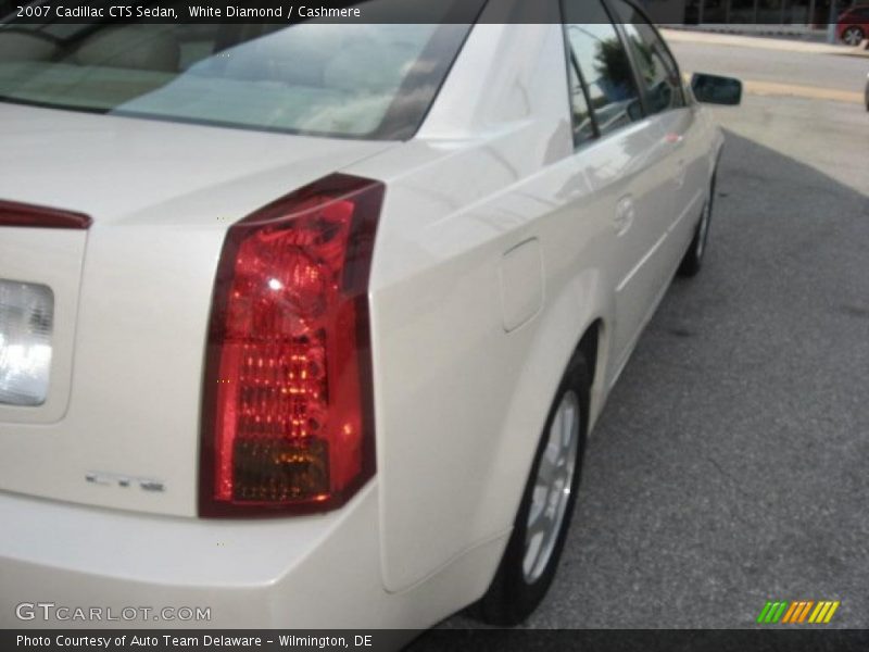 White Diamond / Cashmere 2007 Cadillac CTS Sedan