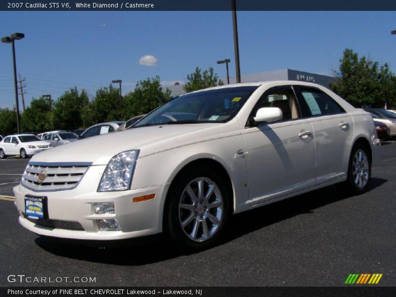 White Diamond / Cashmere 2007 Cadillac STS V6