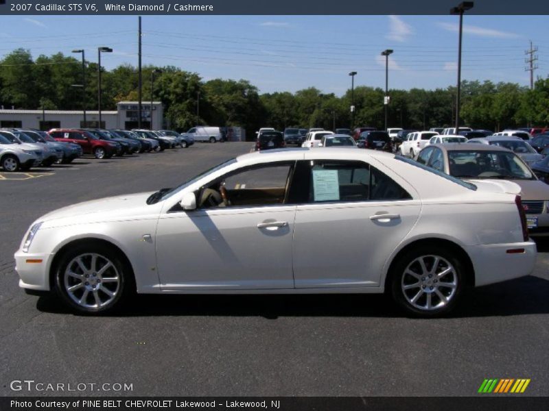 White Diamond / Cashmere 2007 Cadillac STS V6