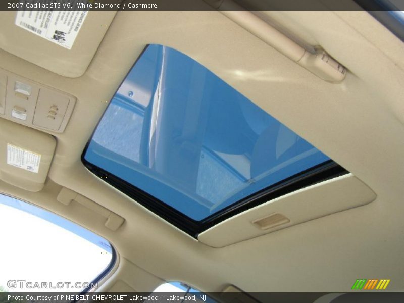 White Diamond / Cashmere 2007 Cadillac STS V6