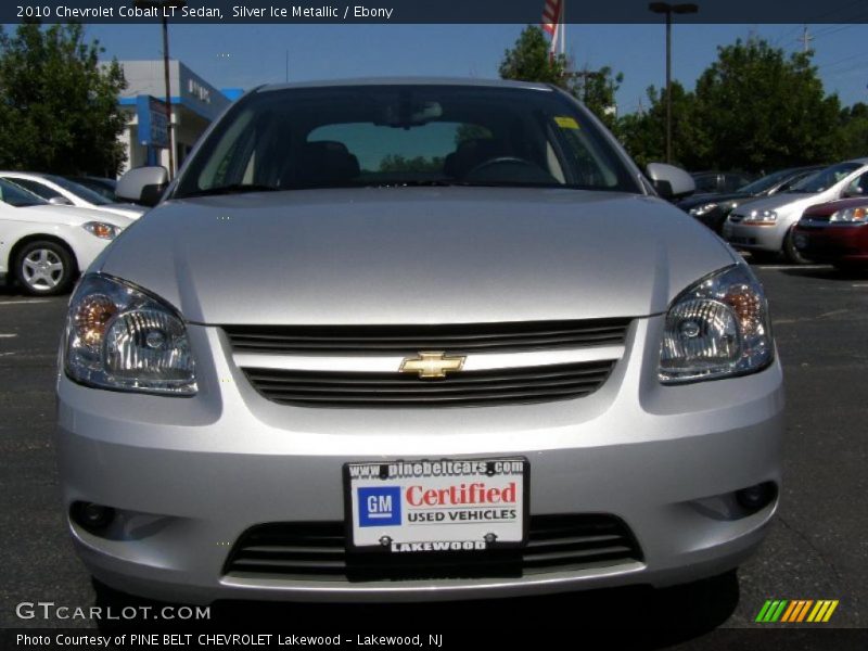 Silver Ice Metallic / Ebony 2010 Chevrolet Cobalt LT Sedan