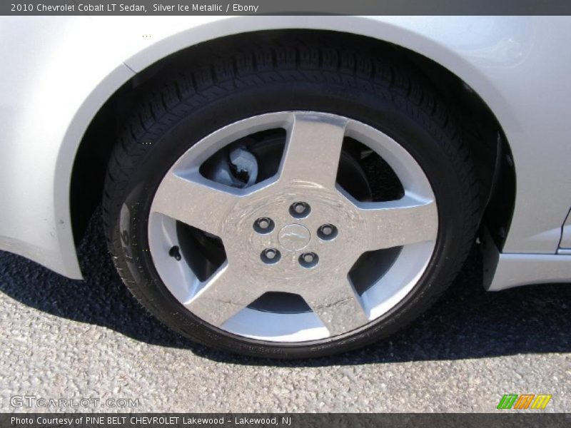 Silver Ice Metallic / Ebony 2010 Chevrolet Cobalt LT Sedan