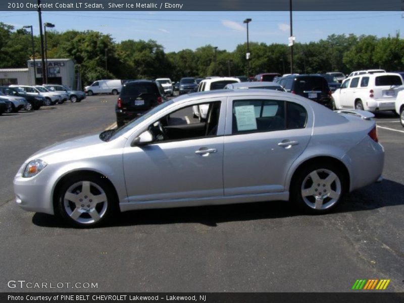 Silver Ice Metallic / Ebony 2010 Chevrolet Cobalt LT Sedan
