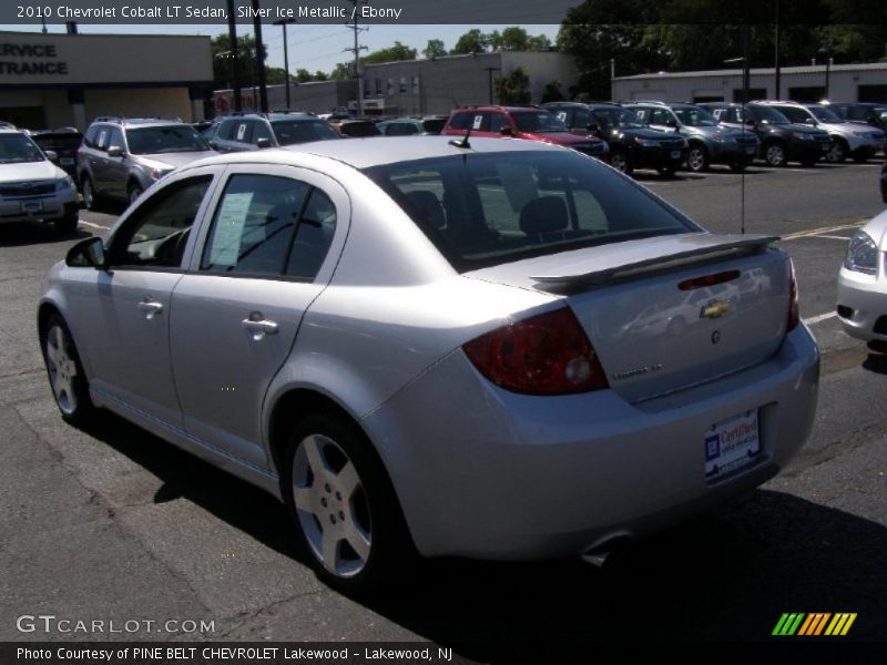 Silver Ice Metallic / Ebony 2010 Chevrolet Cobalt LT Sedan