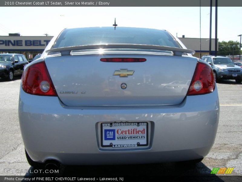 Silver Ice Metallic / Ebony 2010 Chevrolet Cobalt LT Sedan