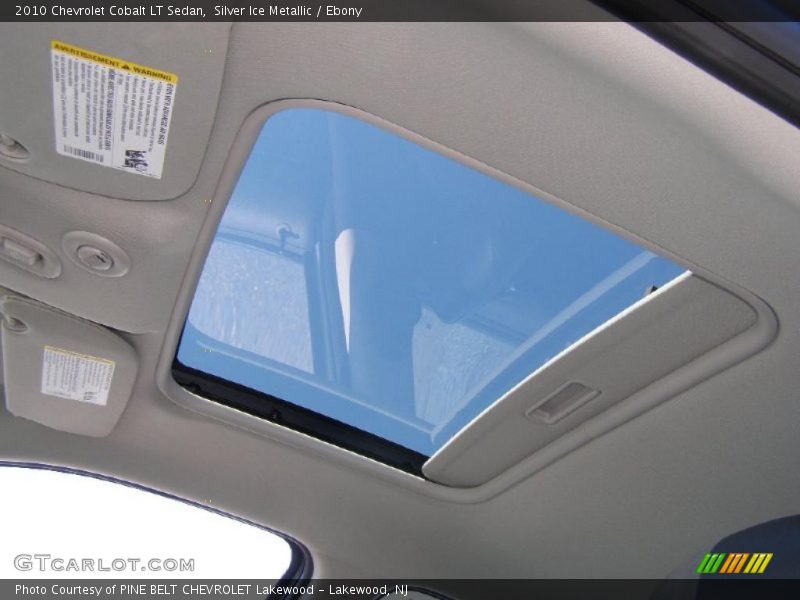 Silver Ice Metallic / Ebony 2010 Chevrolet Cobalt LT Sedan