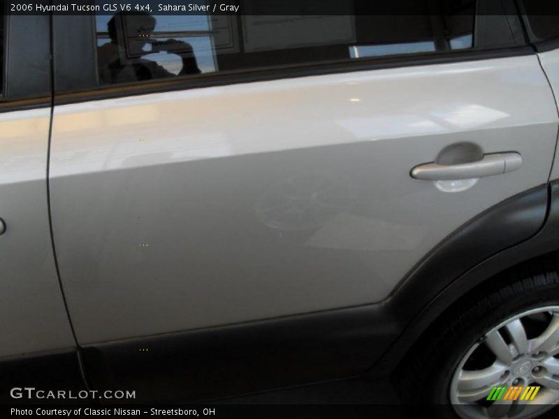 Sahara Silver / Gray 2006 Hyundai Tucson GLS V6 4x4