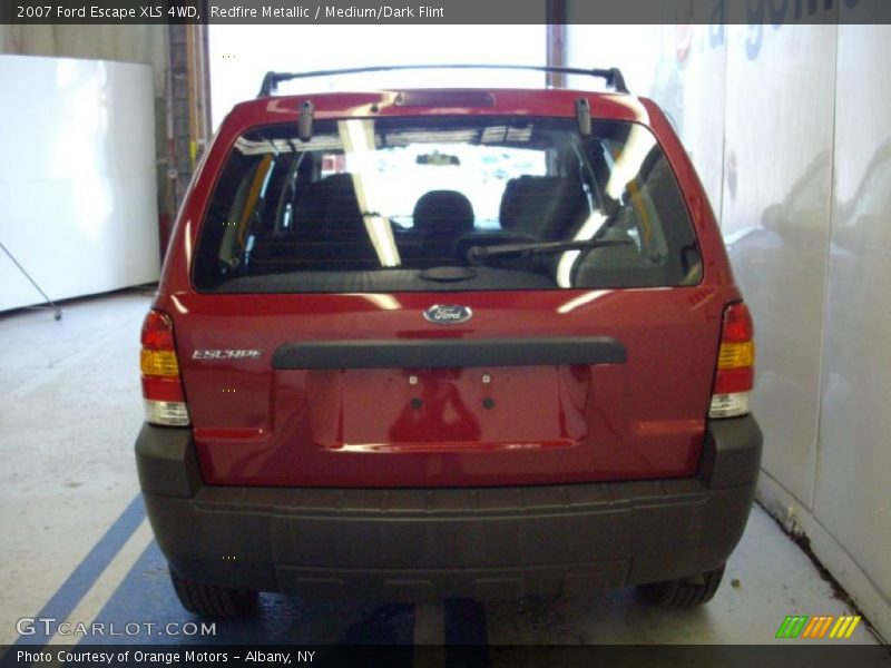 Redfire Metallic / Medium/Dark Flint 2007 Ford Escape XLS 4WD