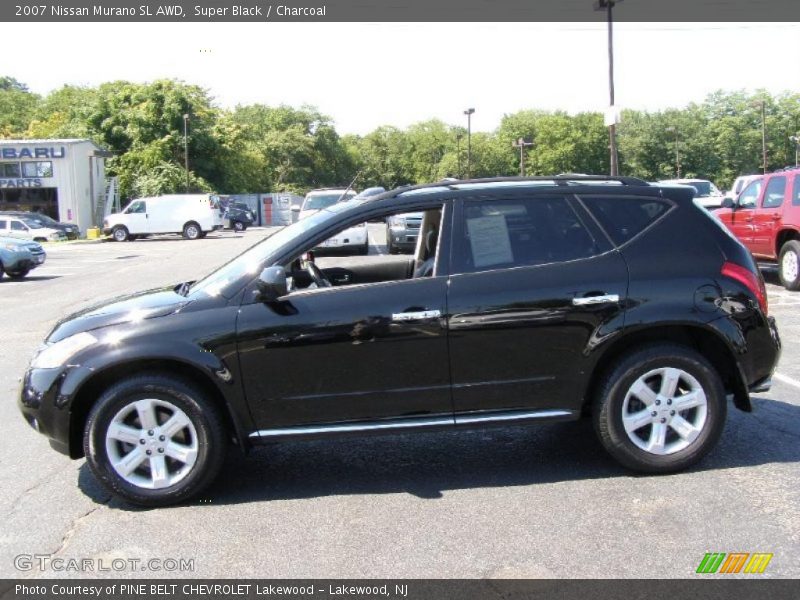 Super Black / Charcoal 2007 Nissan Murano SL AWD