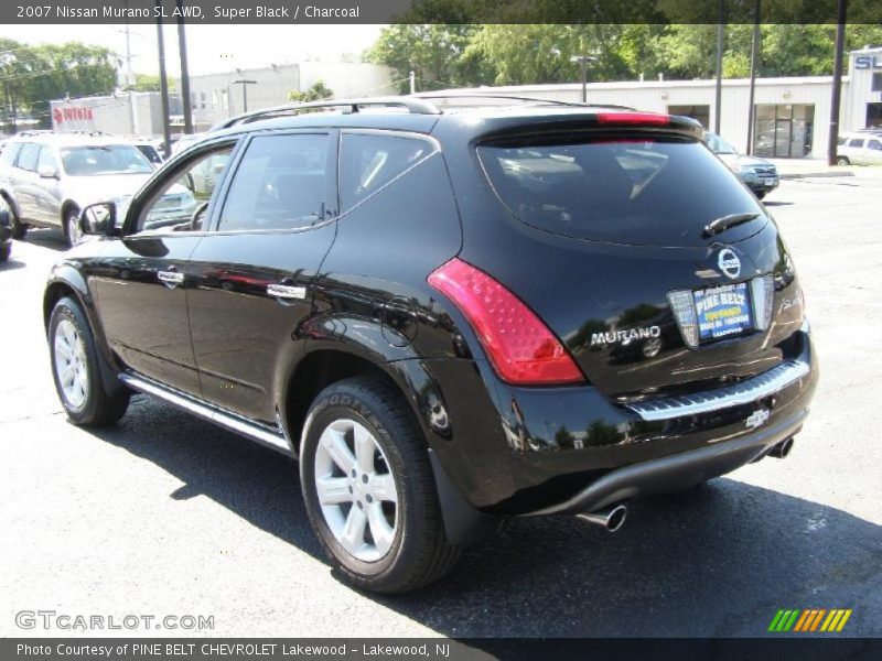 Super Black / Charcoal 2007 Nissan Murano SL AWD