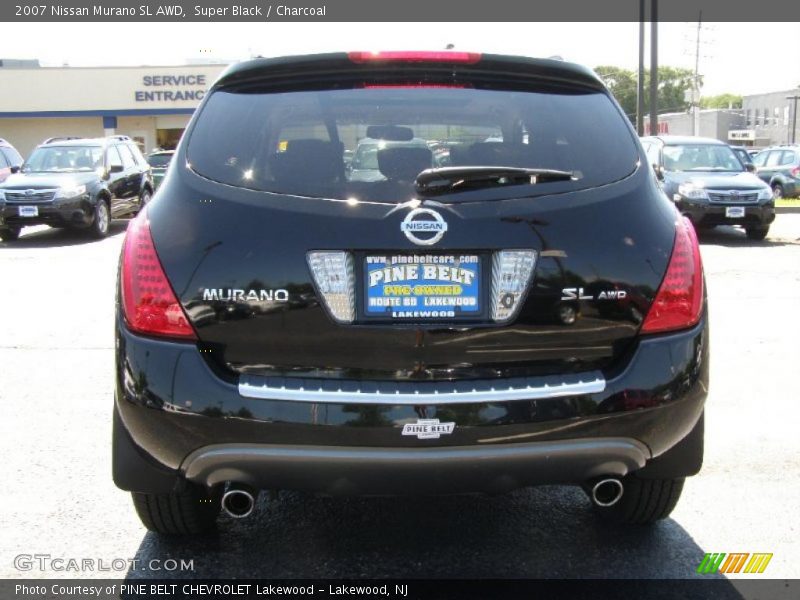 Super Black / Charcoal 2007 Nissan Murano SL AWD