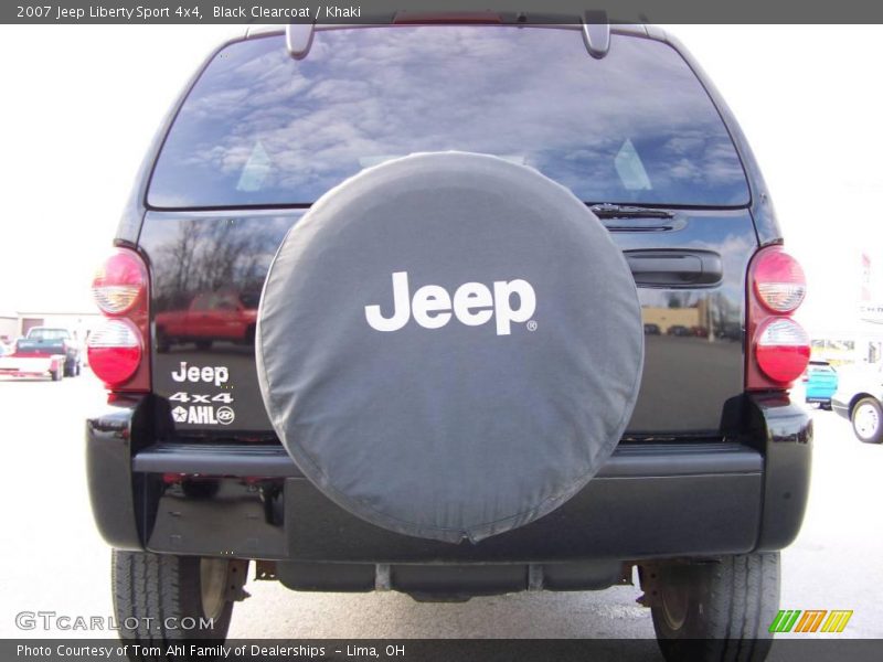 Black Clearcoat / Khaki 2007 Jeep Liberty Sport 4x4