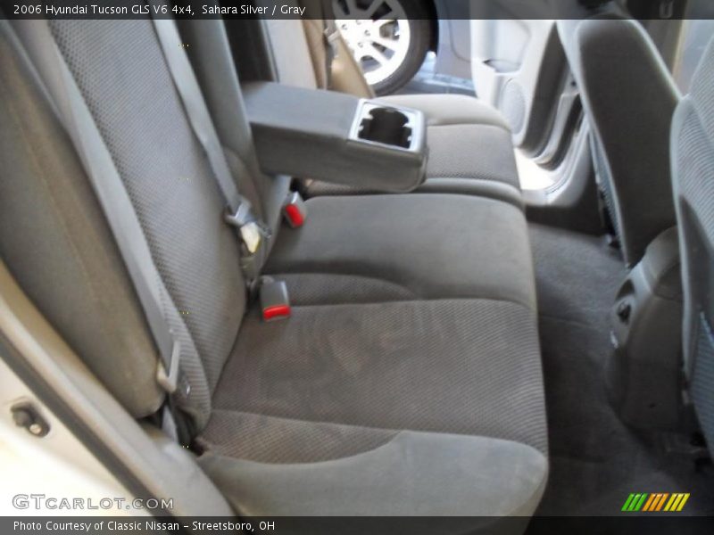 Sahara Silver / Gray 2006 Hyundai Tucson GLS V6 4x4