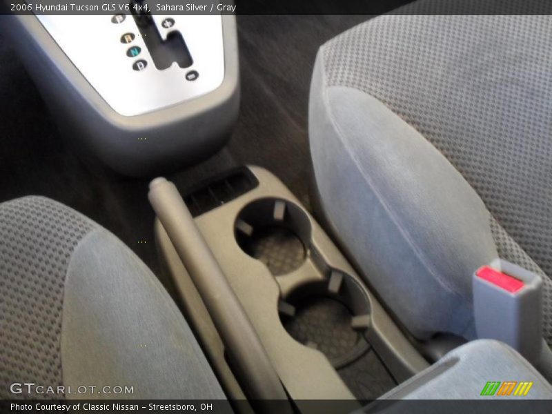 Sahara Silver / Gray 2006 Hyundai Tucson GLS V6 4x4
