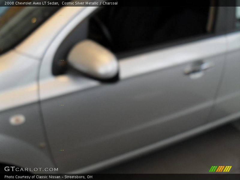 Cosmic Silver Metallic / Charcoal 2008 Chevrolet Aveo LT Sedan