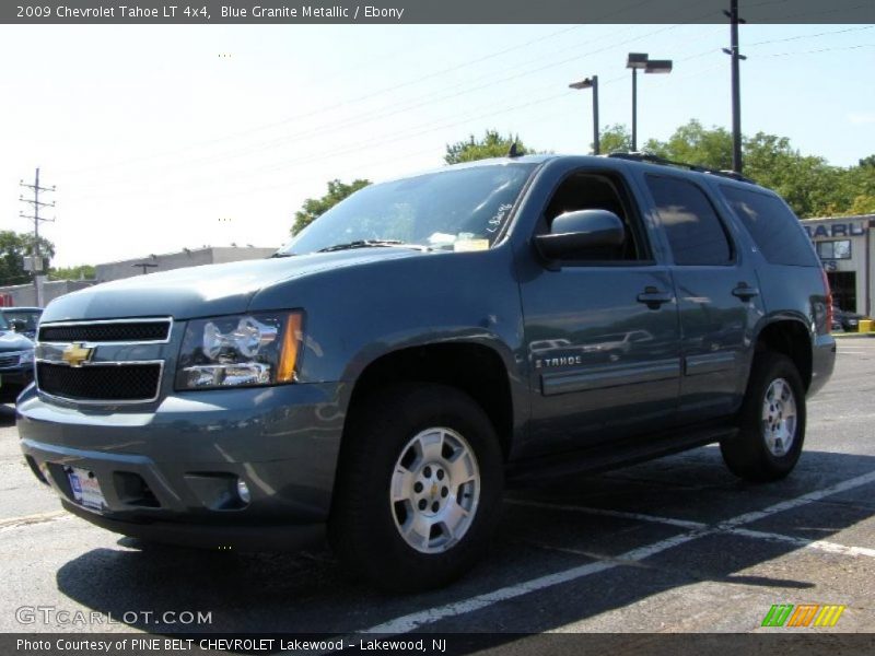 Blue Granite Metallic / Ebony 2009 Chevrolet Tahoe LT 4x4