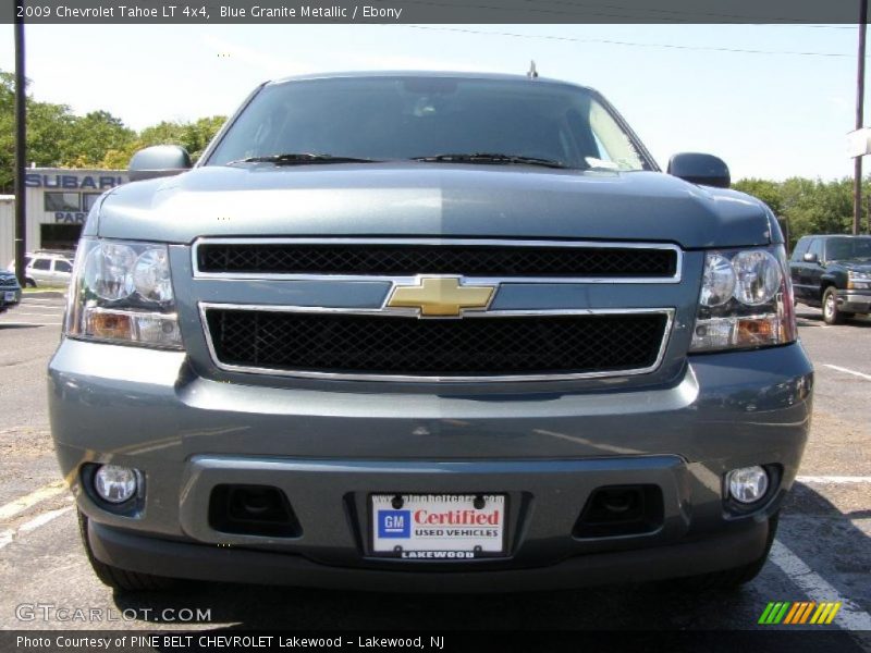 Blue Granite Metallic / Ebony 2009 Chevrolet Tahoe LT 4x4