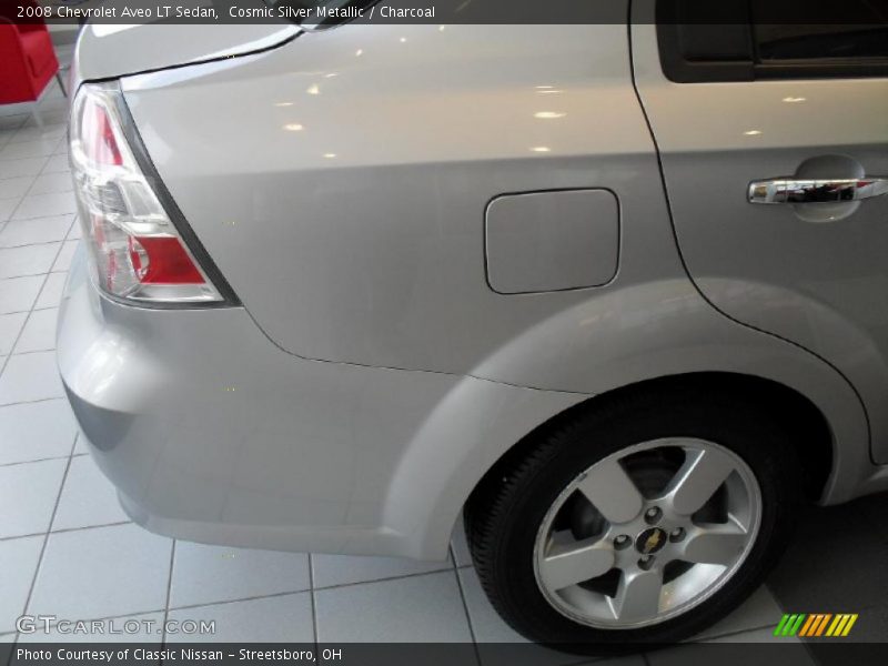 Cosmic Silver Metallic / Charcoal 2008 Chevrolet Aveo LT Sedan