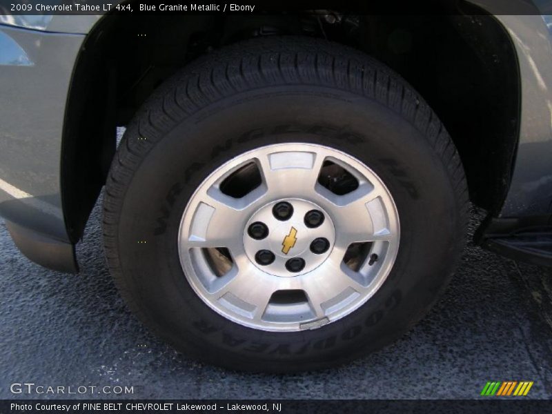 Blue Granite Metallic / Ebony 2009 Chevrolet Tahoe LT 4x4