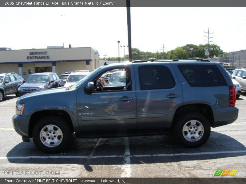 Blue Granite Metallic / Ebony 2009 Chevrolet Tahoe LT 4x4