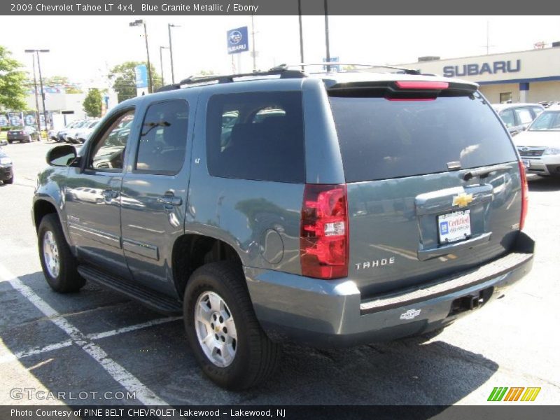 Blue Granite Metallic / Ebony 2009 Chevrolet Tahoe LT 4x4