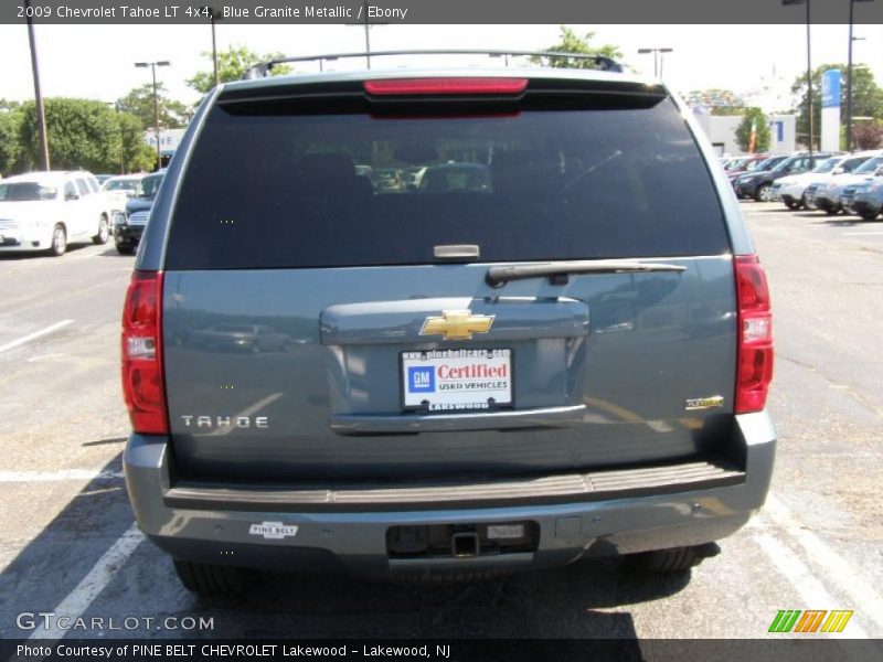 Blue Granite Metallic / Ebony 2009 Chevrolet Tahoe LT 4x4
