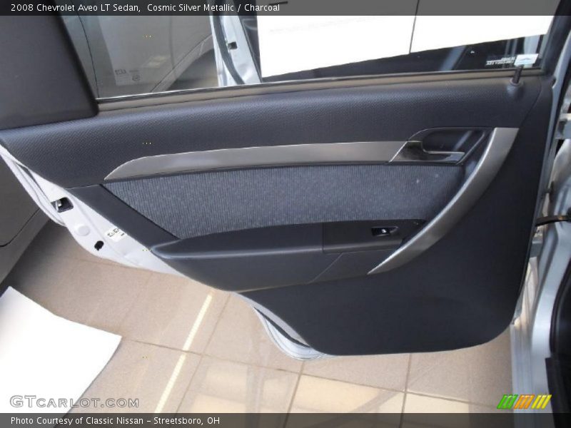 Cosmic Silver Metallic / Charcoal 2008 Chevrolet Aveo LT Sedan