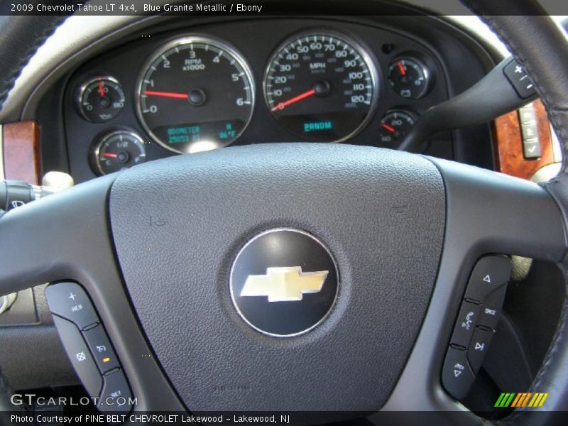 Blue Granite Metallic / Ebony 2009 Chevrolet Tahoe LT 4x4