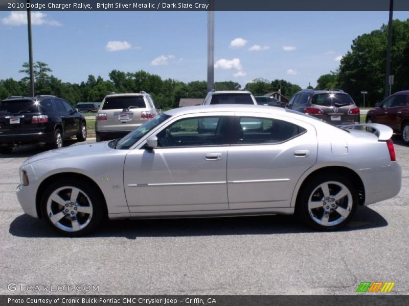 Bright Silver Metallic / Dark Slate Gray 2010 Dodge Charger Rallye