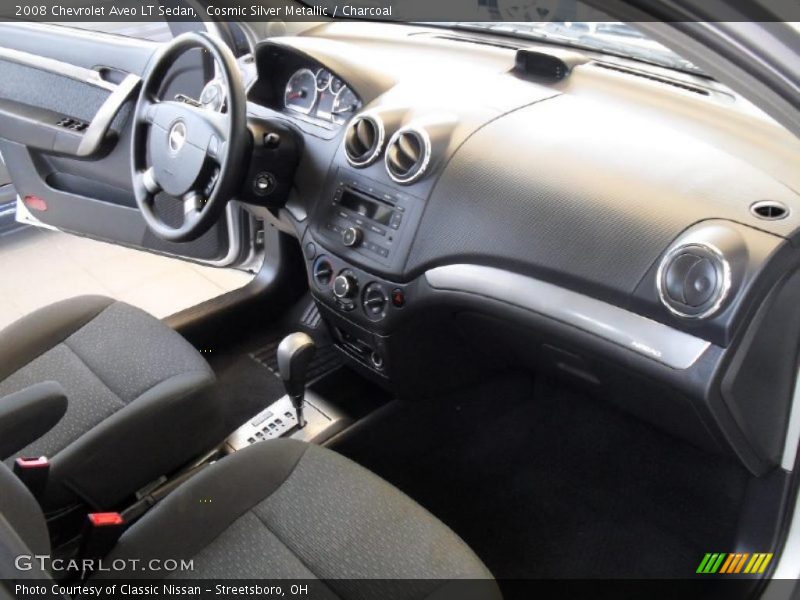 Cosmic Silver Metallic / Charcoal 2008 Chevrolet Aveo LT Sedan
