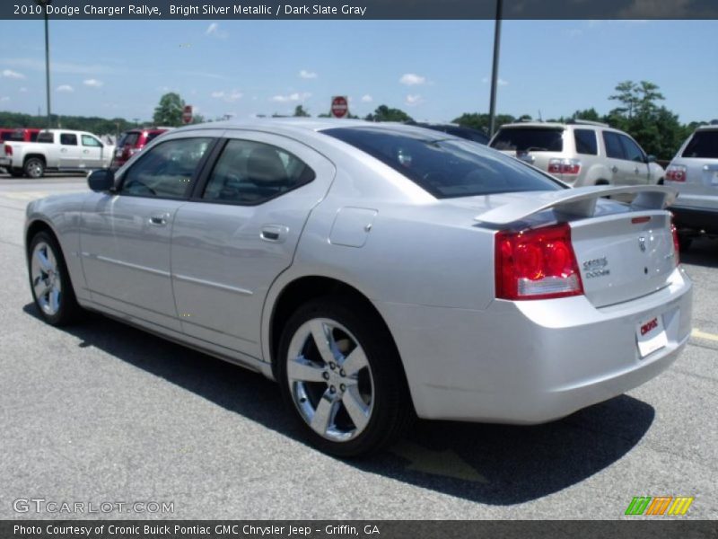 Bright Silver Metallic / Dark Slate Gray 2010 Dodge Charger Rallye
