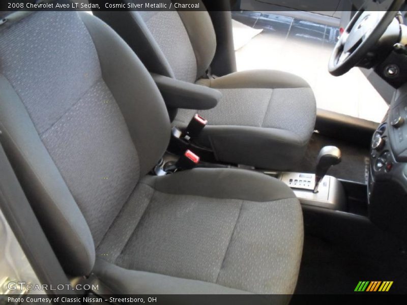 Cosmic Silver Metallic / Charcoal 2008 Chevrolet Aveo LT Sedan