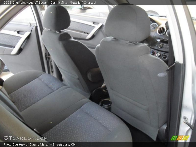 Cosmic Silver Metallic / Charcoal 2008 Chevrolet Aveo LT Sedan