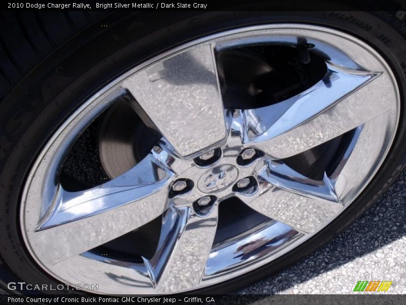 Bright Silver Metallic / Dark Slate Gray 2010 Dodge Charger Rallye