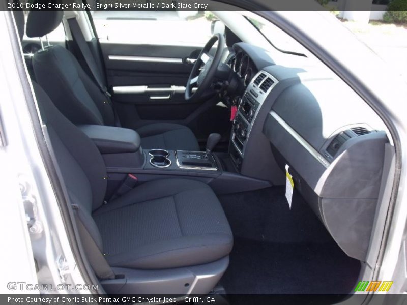 Bright Silver Metallic / Dark Slate Gray 2010 Dodge Charger Rallye