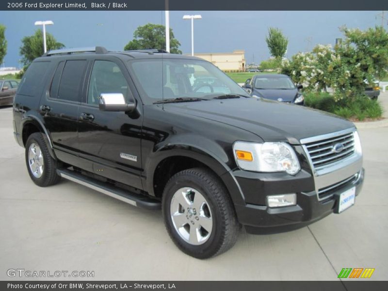 Black / Black 2006 Ford Explorer Limited