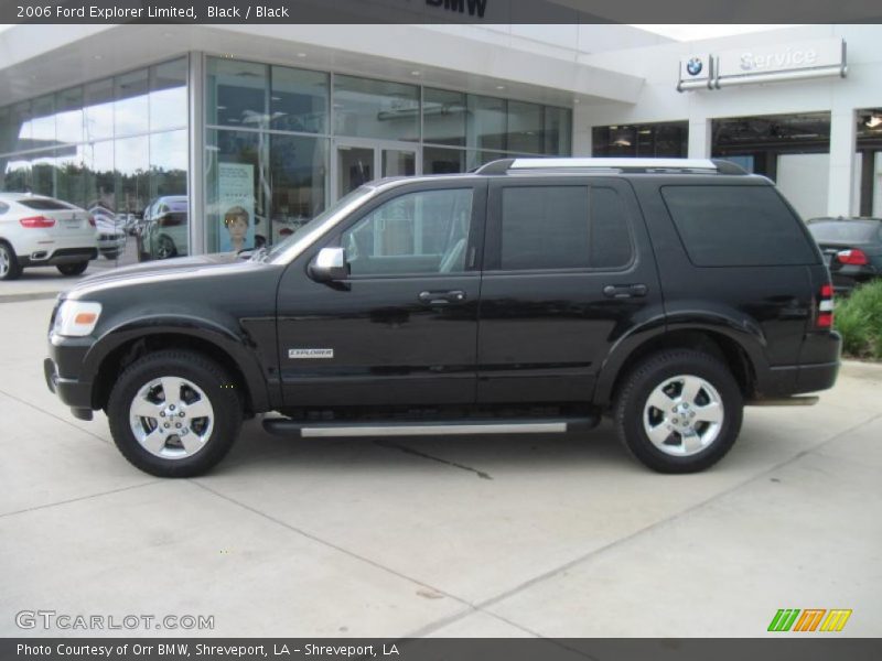 Black / Black 2006 Ford Explorer Limited