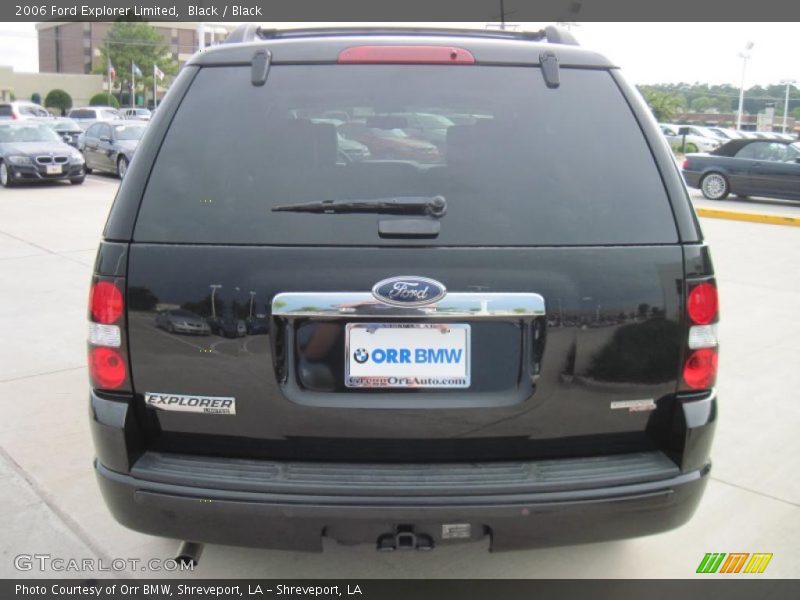 Black / Black 2006 Ford Explorer Limited