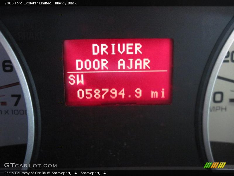 Black / Black 2006 Ford Explorer Limited
