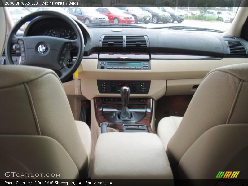 Alpine White / Beige 2006 BMW X5 3.0i