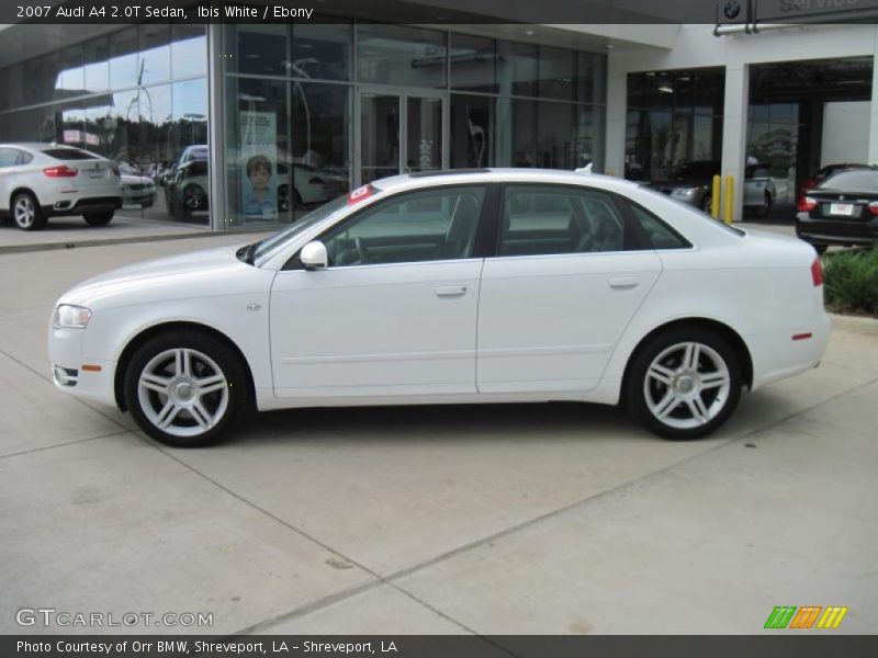 Ibis White / Ebony 2007 Audi A4 2.0T Sedan