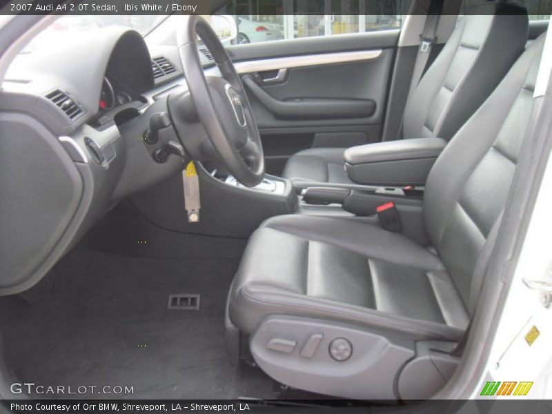 Ibis White / Ebony 2007 Audi A4 2.0T Sedan