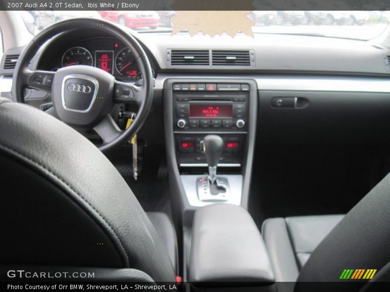 Ibis White / Ebony 2007 Audi A4 2.0T Sedan