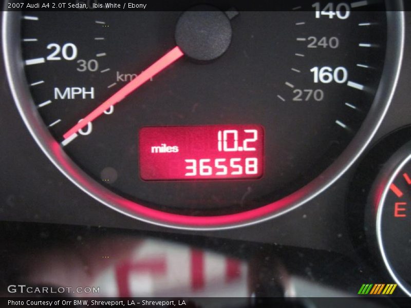 Ibis White / Ebony 2007 Audi A4 2.0T Sedan