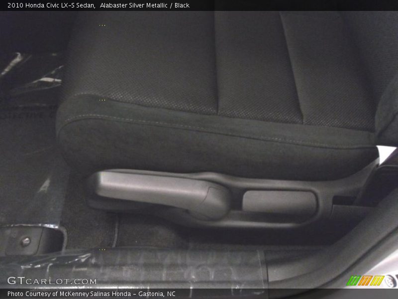 Alabaster Silver Metallic / Black 2010 Honda Civic LX-S Sedan