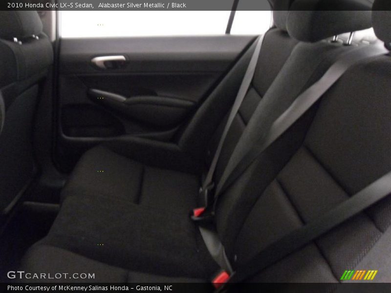 Alabaster Silver Metallic / Black 2010 Honda Civic LX-S Sedan