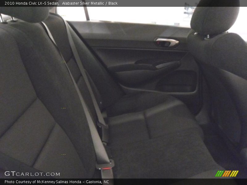Alabaster Silver Metallic / Black 2010 Honda Civic LX-S Sedan